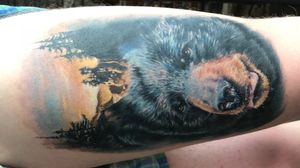 Black Bear by Chad Chase of Venom Ink Tattoo