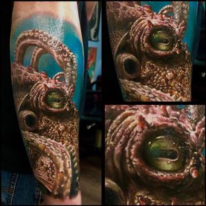 Octopus by Josh Anderson of Venom Ink Tattoo
