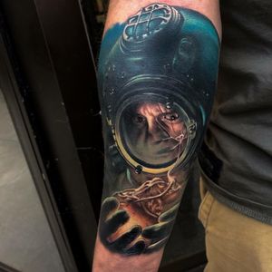 Scuba Diver by Josh Anderson of Venom Ink Tattoo