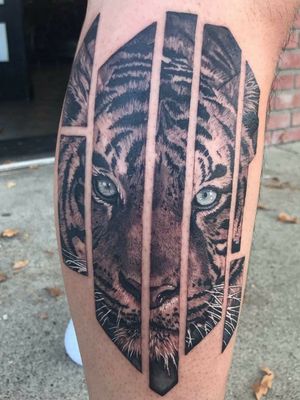 My tiger tattoo. 7 hour session. Store: Love & Lost by IBH_inkLocation: Sacramento, California 
