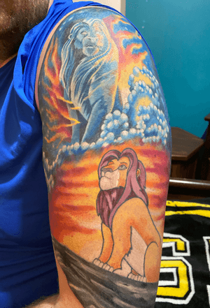 A lion king tribute to my passed father