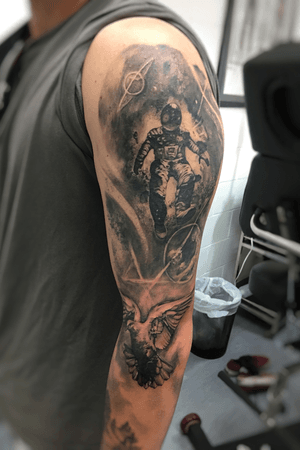 Astronaut tattoo that I did 