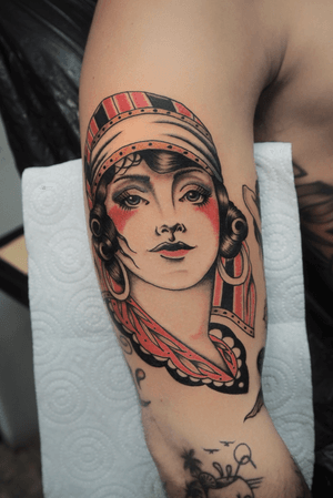 Tattoo by Le Tigre tatouage
