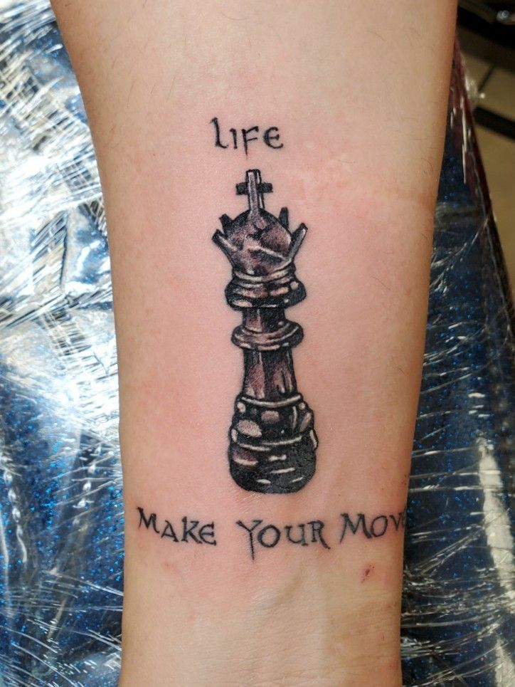 11 Chess Board Tattoo Ideas That Will Blow Your Mind  alexie