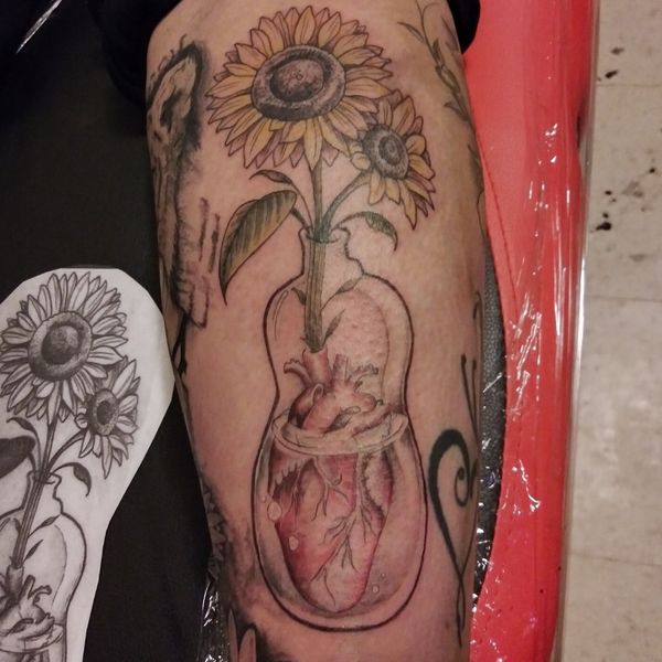 Tattoo from Heartbreak Corner tattoo parlour