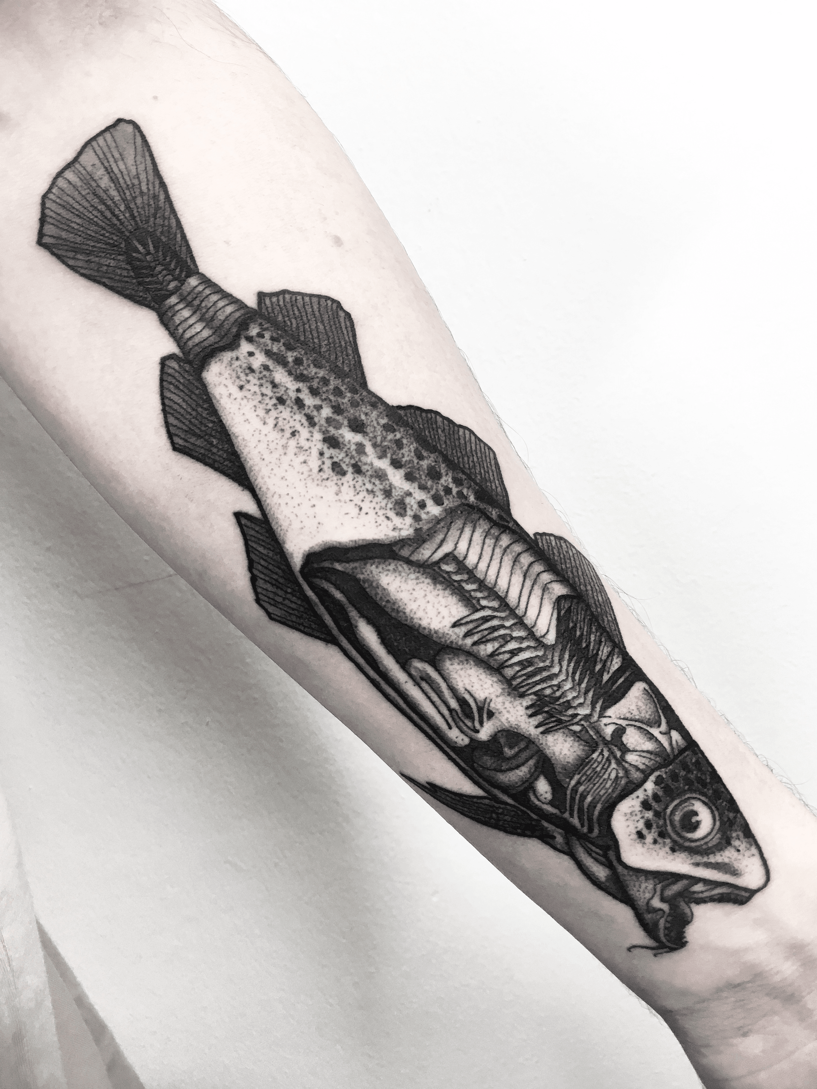 Gone fishin fish tattoo fishtattoo  Mad Hatter Tattoo  Facebook