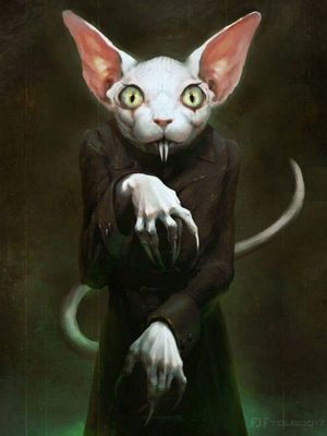 Love Sphynx cats love Nosferaru. Merge the two for perfection