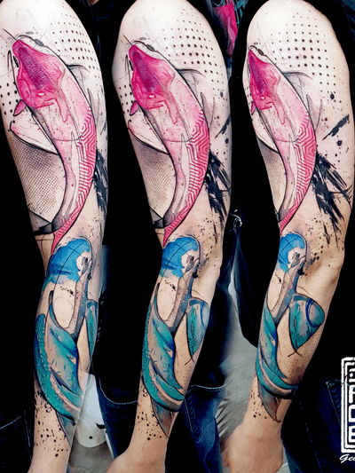 Koi fishes for his children. Book me NYC March x LA April