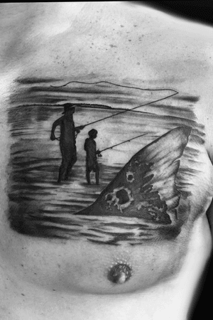 Father son tattoo