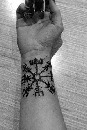 Vegvisir: “if this sign is carried, one will never lose ones way in storms or bad weather, even when the way is not known.”