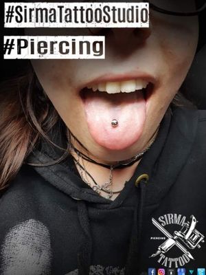 Tongue #Piercing #TonguePiercing #PiercingLovers #Nafplio #piercingstudio #bodypiercing #Piercings #bodypiercer #GePierced #professionalbodypiercingstudio #SirmaTattooStudio #bodypiercings #Piercingtherapy
