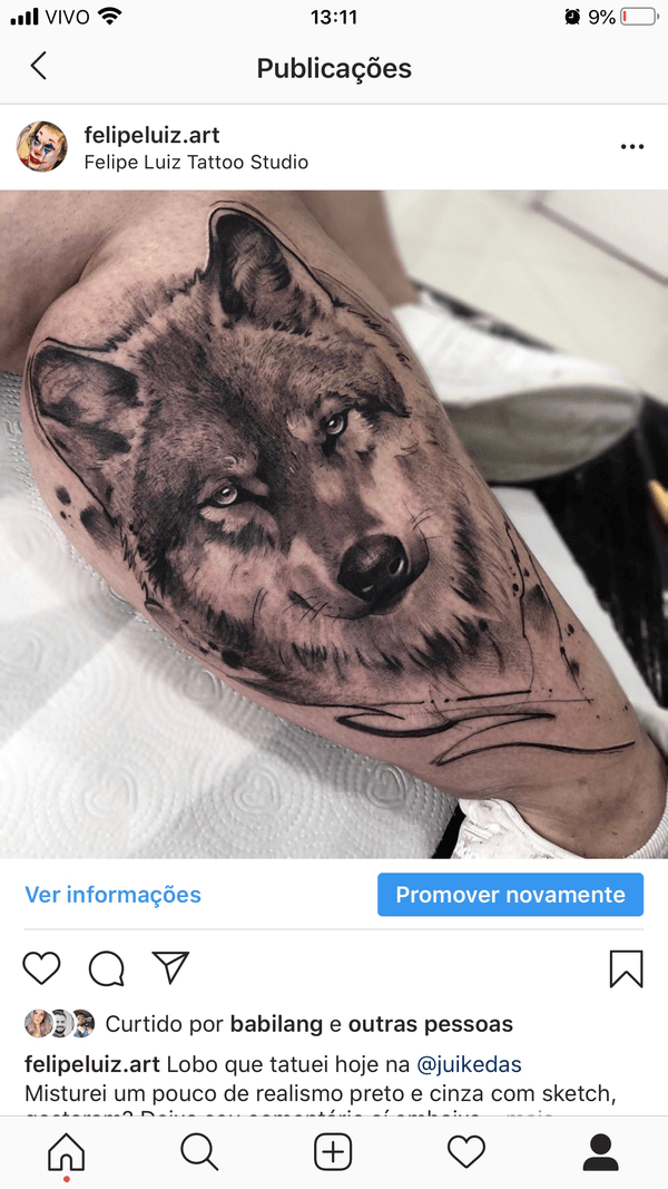 Tattoo from Felipe Luiz