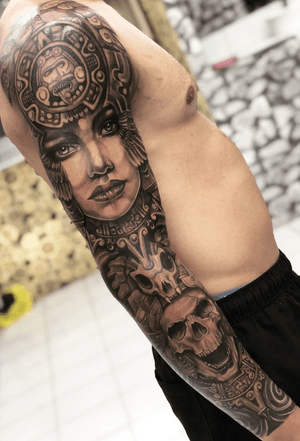 Tattoo by the ink parlour bali