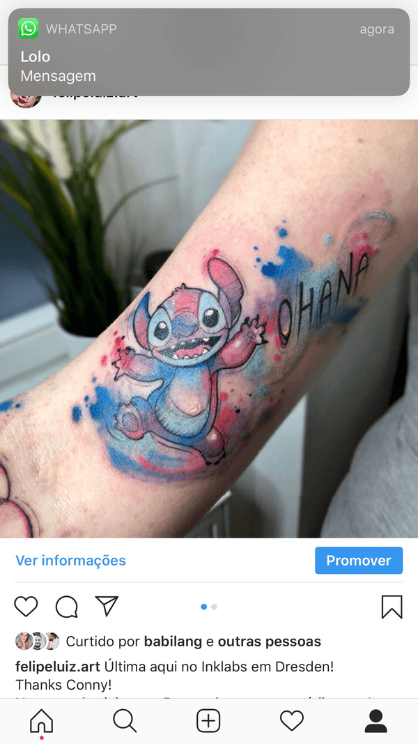 Tattoo from Felipe Luiz