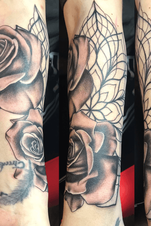 Rose/mandala tattoo 