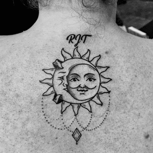 #sun and #moon #tattoo