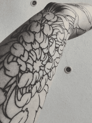 Inner Arm - Sleeve in the making / Artist Daniel Geib @ Lausbub Tattoo Kollektiv Heilbronn