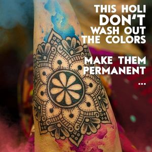 Aliens Tattoo India wishes you a very colorful and Happy Holi