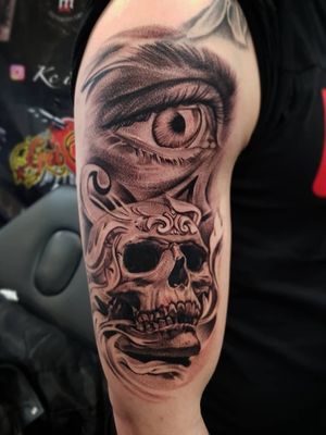 Did this tattoo on the rotterdam ink en art convention in ahoy 