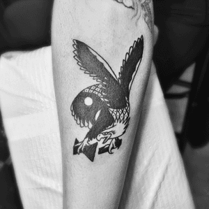 #bunny #eagle #tattoo