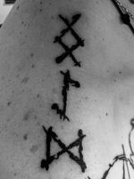 Runes - 3rd Tattoo I've done