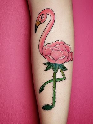 Flower mingo #flamingo 