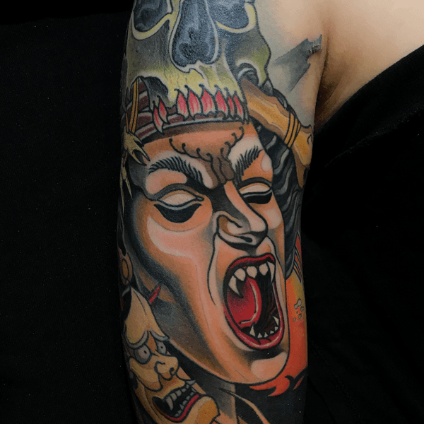 Tattoo from Hannya tattoo studio