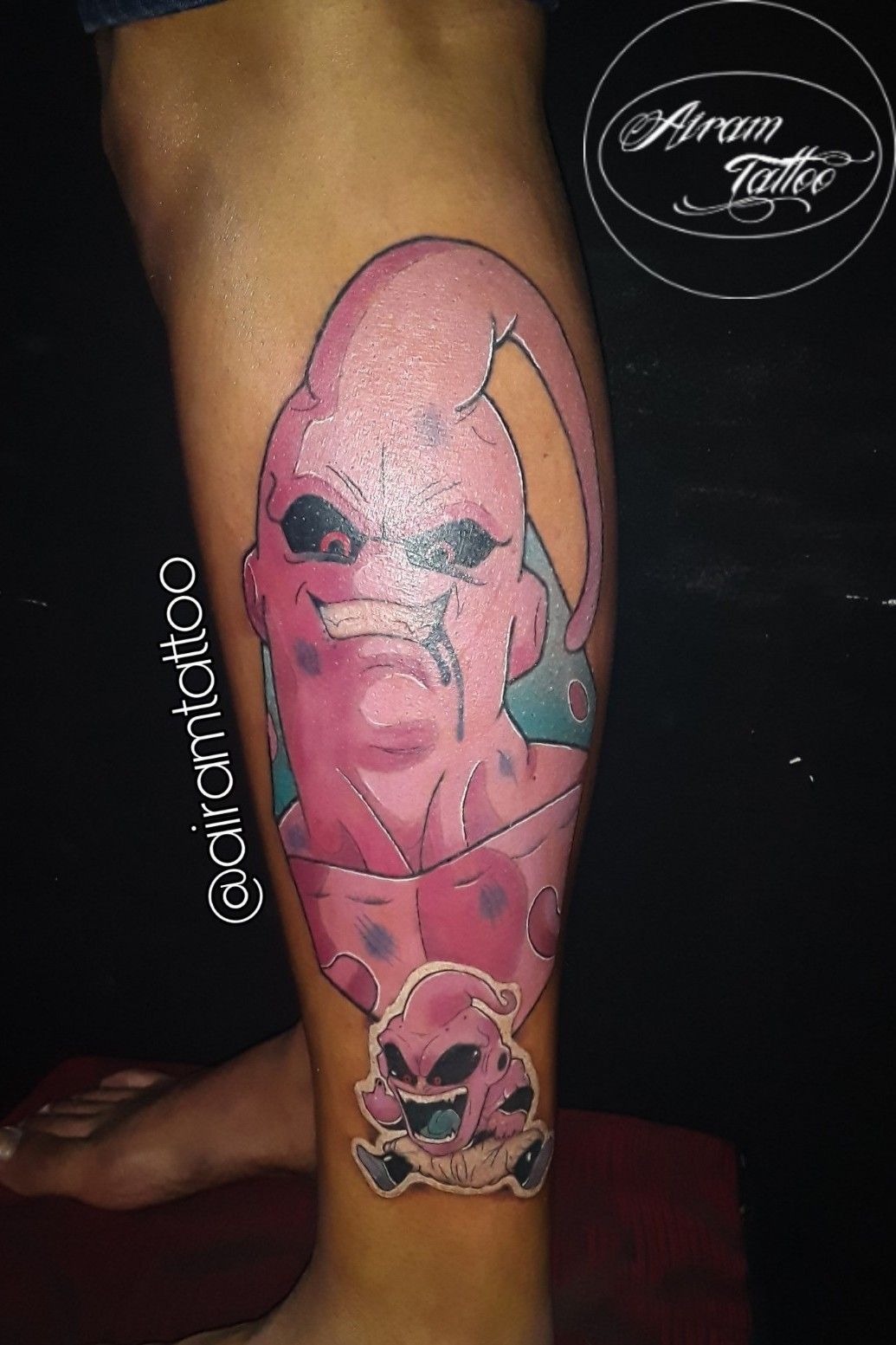 Tatuagem Majin Vegeta Feito para o - Tattoo Art Lopes