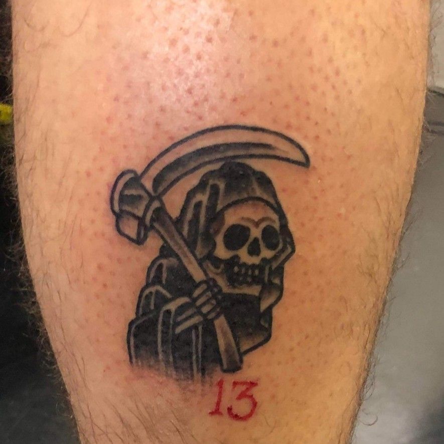 13 tattoos on Friday the 13th