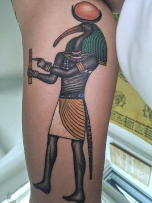 Hermetic Thoth inner right bicep