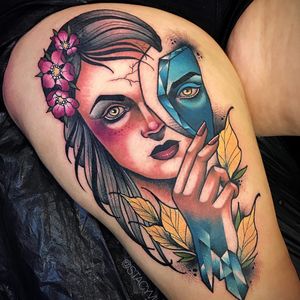 Beautiful piece by Stacy at High Fever Tattoo Oslo 