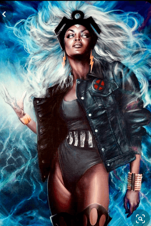 storm is my first black female love hero