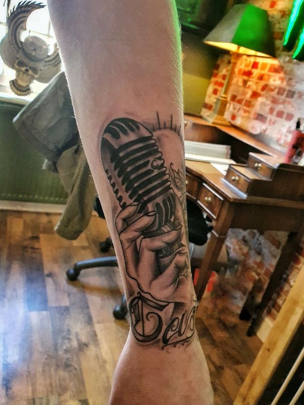 Tattoo from Idle Hands Tattoo Collective