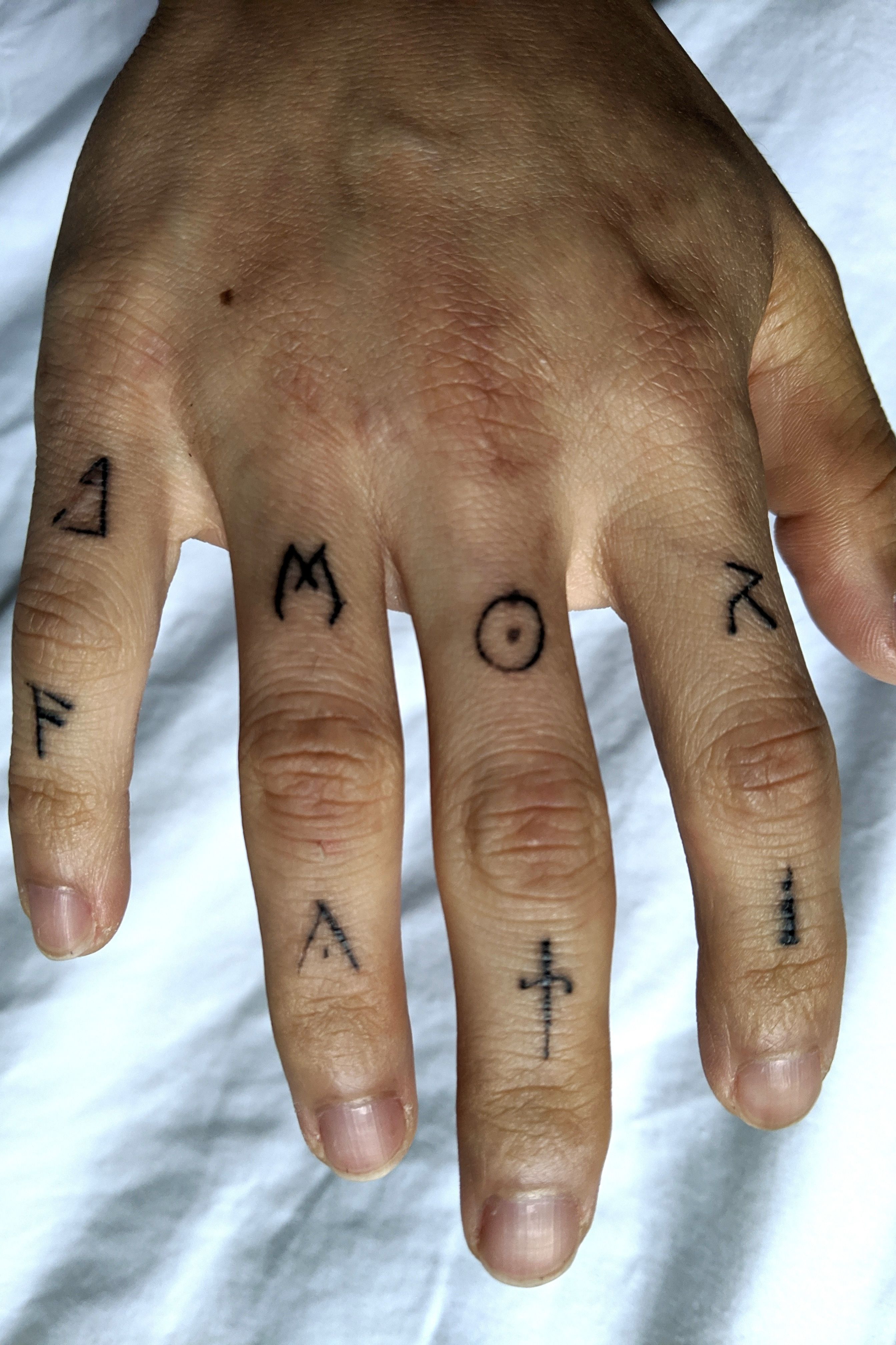Amor Fati Temporary Tattoo  Set of 3  Little Tattoos