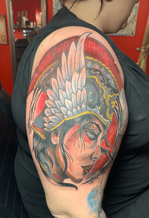 Cover up done by red 