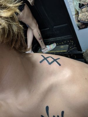 Viking symbol: if there's a will there's a way