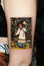 russian fairytale tattoo