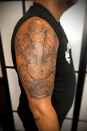 Ganesh sleeve WIP