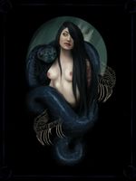 #snake #woman 