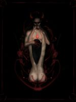 #demon #nudewoman #blood 