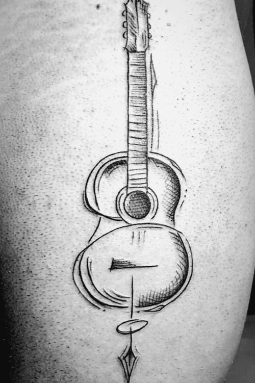 #guitar #guitarra #chitarra #guitartattoo #music 