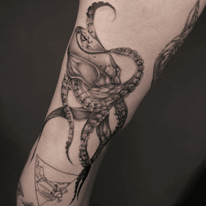 freehand octopus