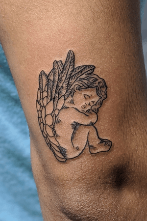 Baby Cherub Tattoo