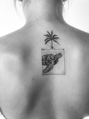 Turtle tattoo by Alexis aka inkalpha #Alexis #inkalpha