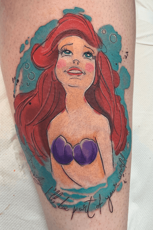 Ariel Disney Tattoo 