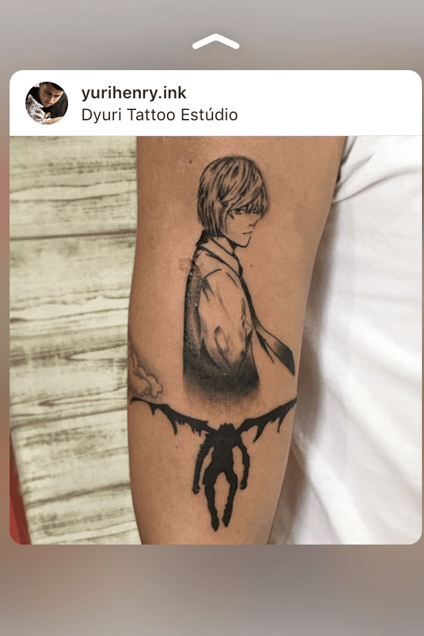  Started a Death Note leg  Sammi Mackenzie Tattoo  Art  Facebook