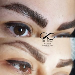 Microblading . Prbrows by Me 🌟#microtattoo #micro #microbladedeyebrows #Microblading #iran.ahvaz  