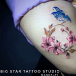 #tattoo #smalltattoo #cutetattoo #ladytattooer #tattoosforwomen #bigstartattoostudio #bigstartattoostudiomandalay #mandalay #myanmar #tattoodo