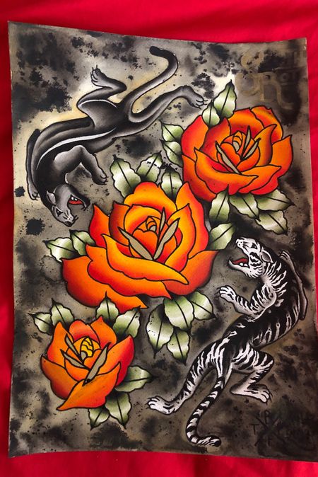 Flash tattoo