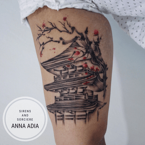 First pass on this temple tattoo for @robertjnrsson Done by @annaadia ...........#tattoo #tattoodo #tatooed #inked #ink # #fineline #lineworks #dotworks  #tattooist  #tattooistanna #blackwork #blackworktattoo  #customtattoo #femaletattooist #femaletattooartist #cutetattoos #tattooshop #batangascity #tattooshopbatangascity #templetattoo #pointillism #blackwork #japantattoo abstracttattoo